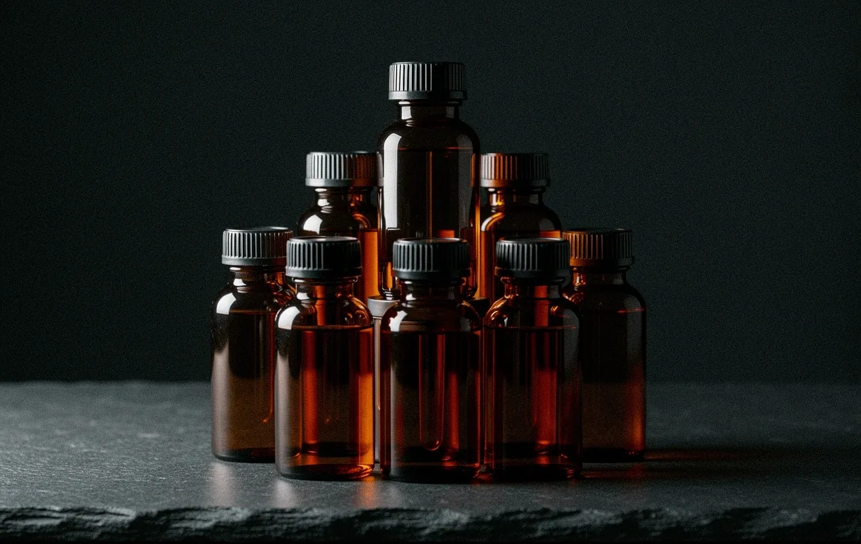 Apothecary glass storage